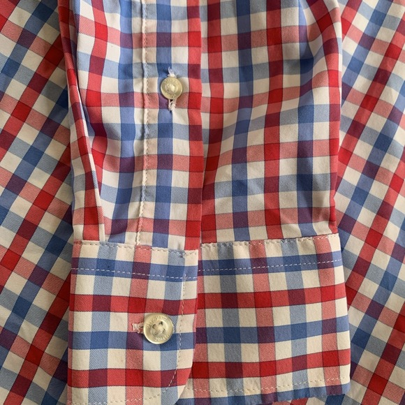 Vineyard Vines Classic Fit Tucker Shirt Medium Men's Plaid Check Button Down - Picture 7 of 7